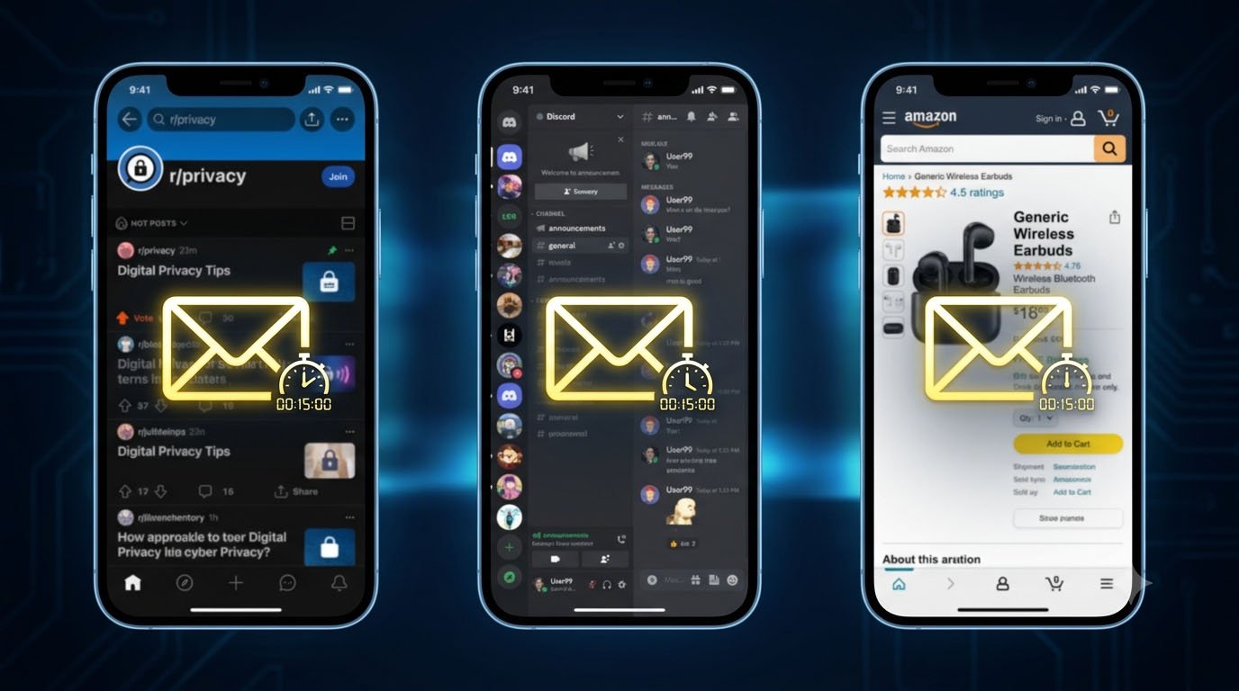 How to Use Temp Email on Reddit, Discord & Amazon (2026 Guide)