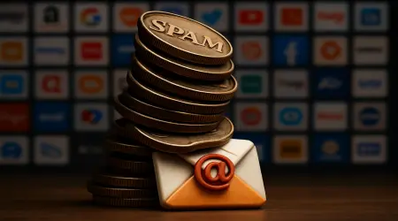 The 'Sign-Up Tax': Spam Volume from Top 100 Sites